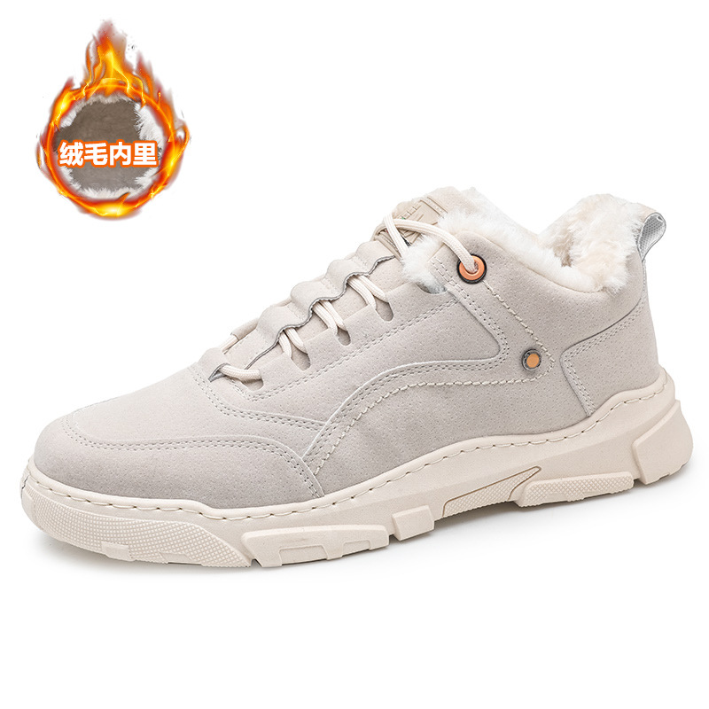 Sale Hot High Quality winter Casual Shoes Comfortable Keep Warm Fashion Sneakers Outdoor Light Non-slip Men Cotton sh 0ad2