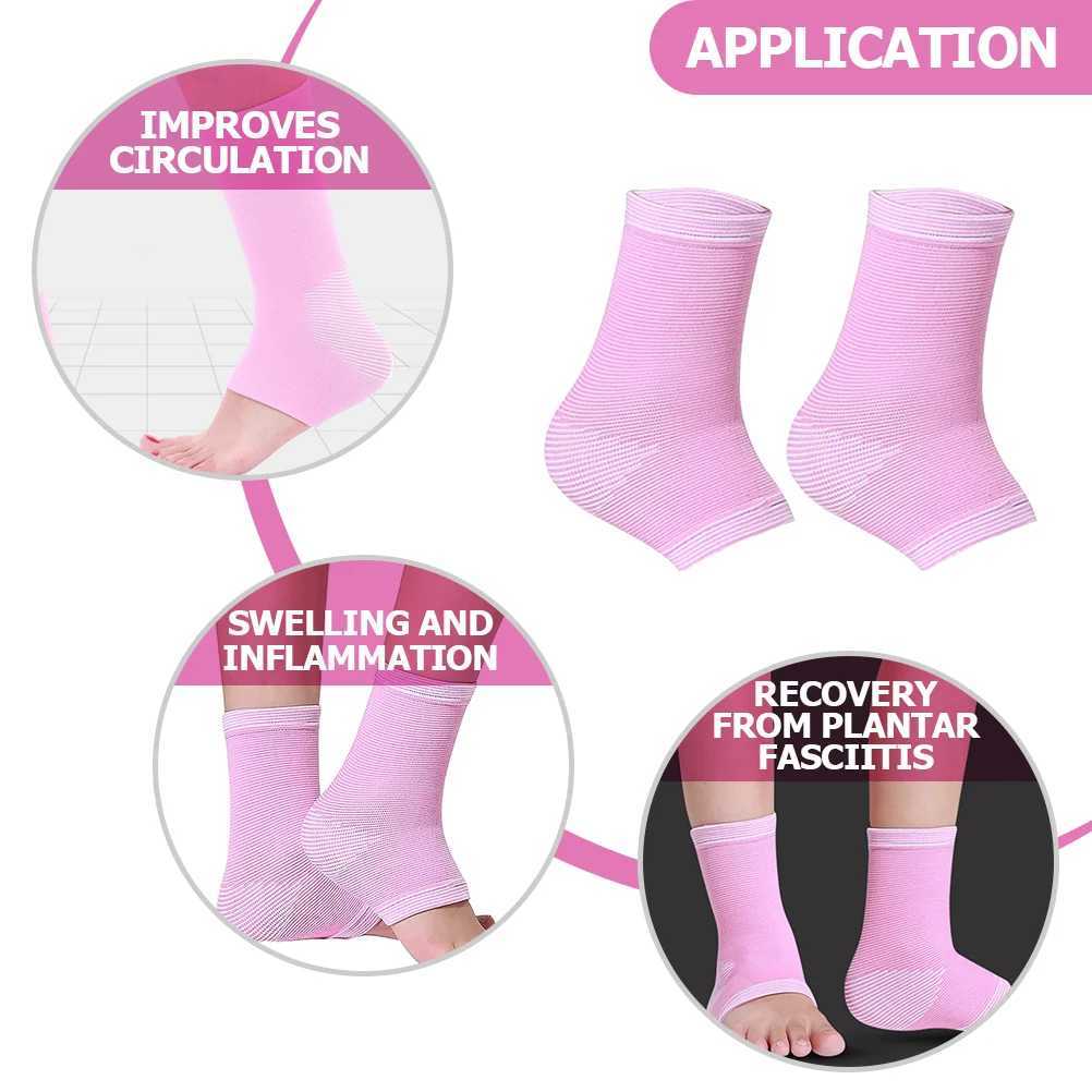 Ankle Protector Braces Support for Kids Sports Sprain Proof Socks Dedicated Sleeves Protective Covers Spandex Child Y240913