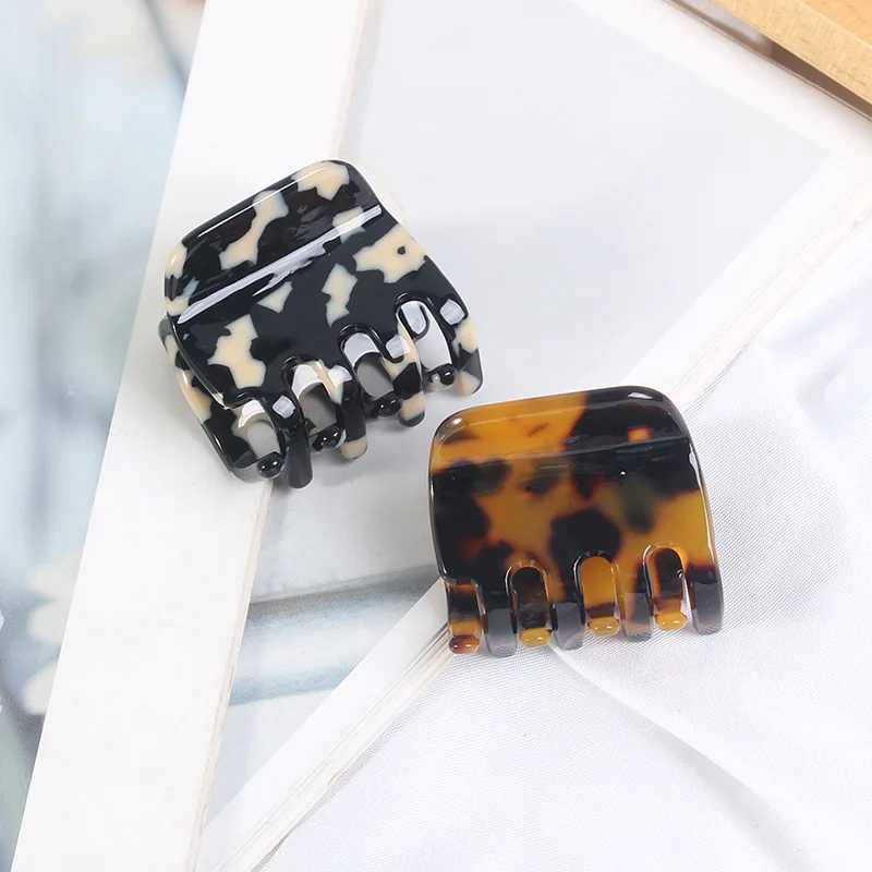 1.37 inch Acetate Sheet Printing Hair Claw for Women Girls High Quality Mini Hair Clips Hair Clamps Headwear Hair AccessoriesX240912