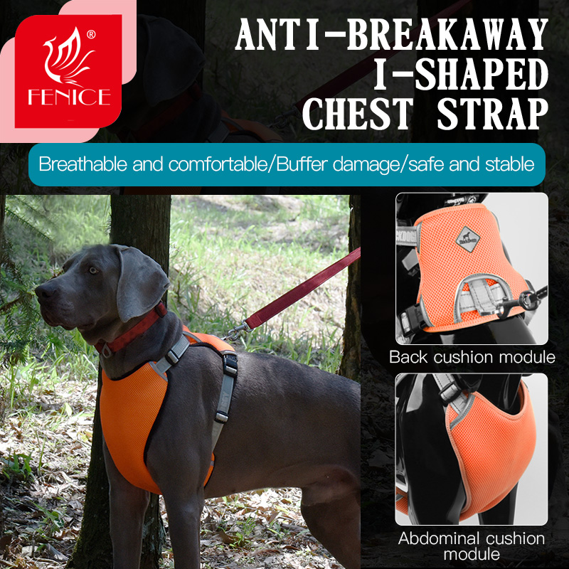 Fenice Fashionable Professional Comfortable Breathable Reflective Outdoor I-shaped Chest Strap