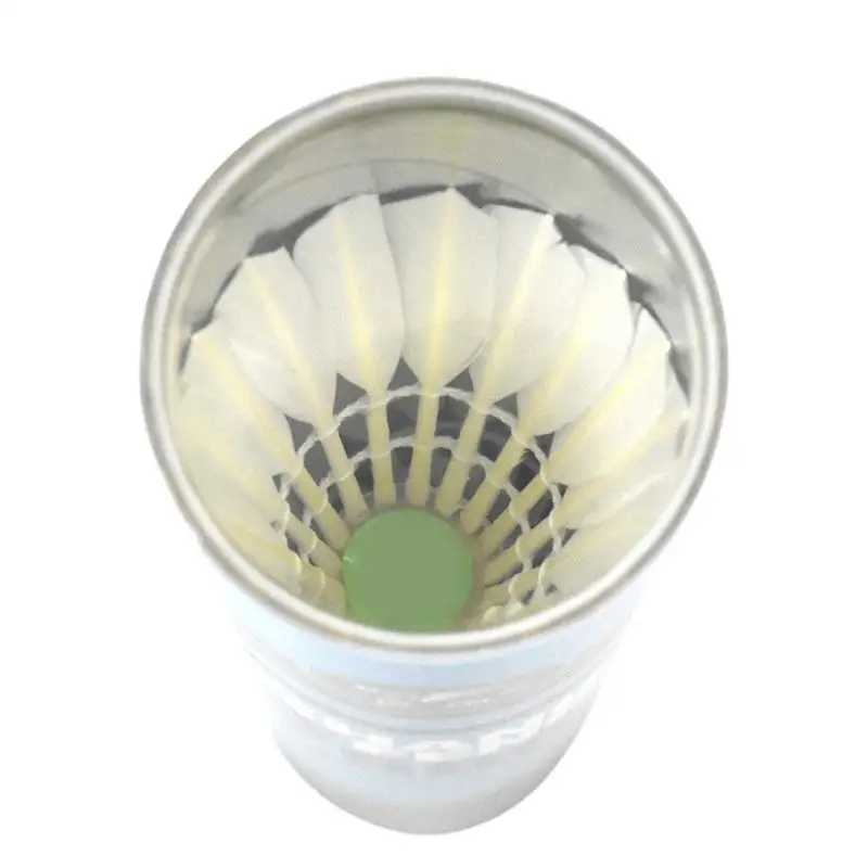 12pcs Kawasaki Badminton Shuttlecock King GooseFeather Badminton Shuttlecock Training Sports Speed Training Badminton Balls Y240912