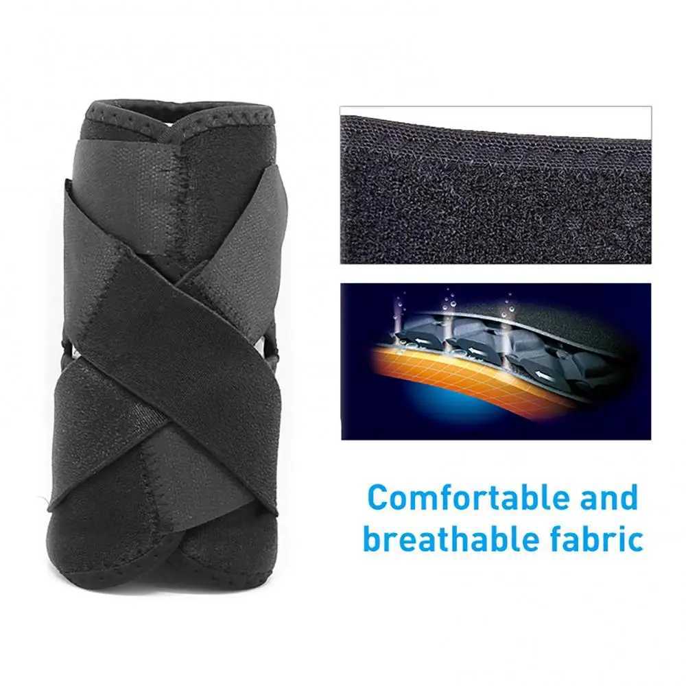 1Pc Ankle Support Brace Splint Bandage Foot Sprain Injury Wrap Protector Guard Y240913