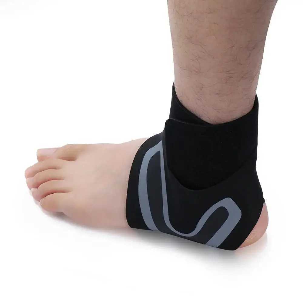 1 Pc Elastic Ankle Brace Strap Ankle Support Fitness Breathable Compression Anti Sprain Foot Protection Bandage Sport Safety Y240913