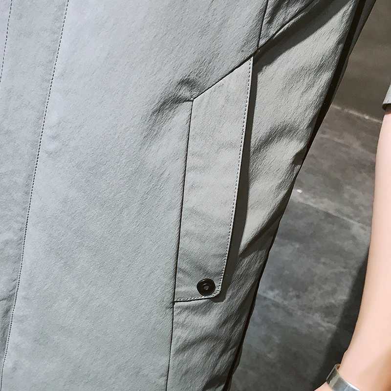 2024 autumn new arrival men Jacket fashion Casual trench Coat Mens Hooded Windbreakers Male Jackets men size M-4XL Y240913