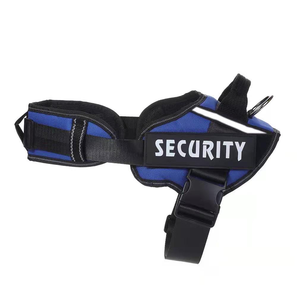 Adjustable Nylon Dog Harness Reflective Dog Collar Personalized Dogs Harness and Leash Set Dogs Vest