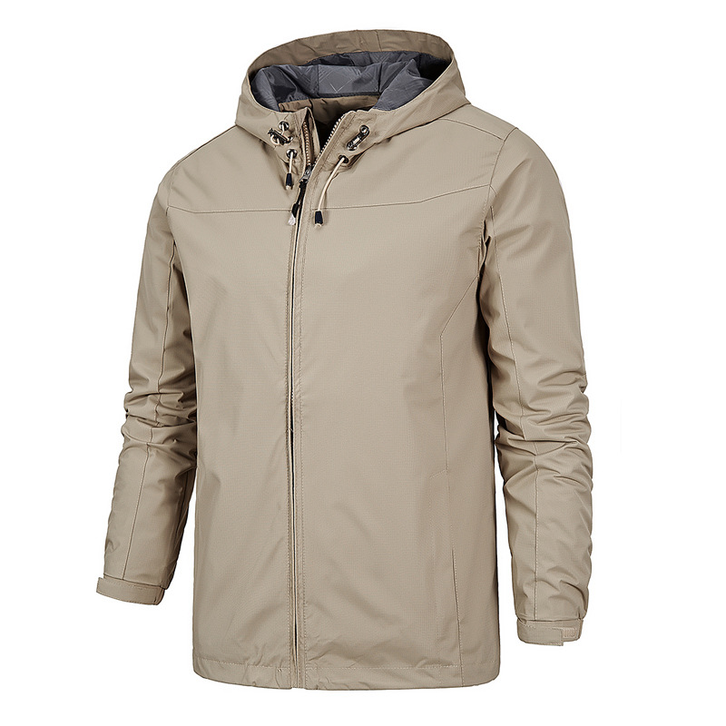 Men's Jackets Jacket Outdoor Waterproof Sprint Thin Spring And Autumn Trend Windbreaker Mountaineering Suit