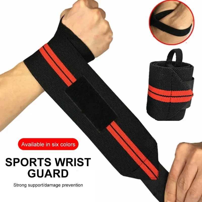 Wrist Support 1PC Sports Wrist Guard Weightlifting Bandage Wristband Support Outdoor Fitness Body Building Wrist Wrap Bandage Hand Support z240913