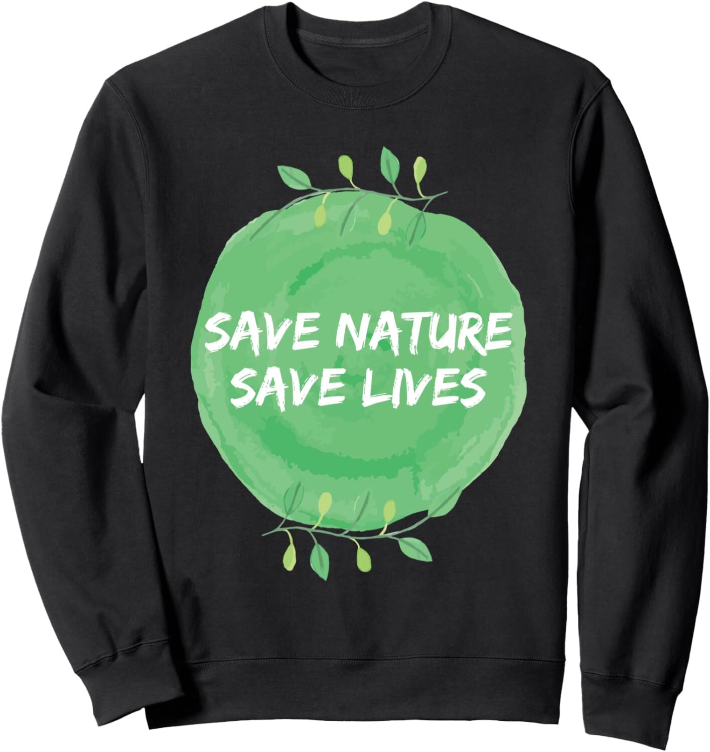 Long Sleeve Shirts for Men sweatshirt Save Nature Save Lives Ecological Earth Day Gift Sweatshirt Tee Streetwear Casual tops clothes