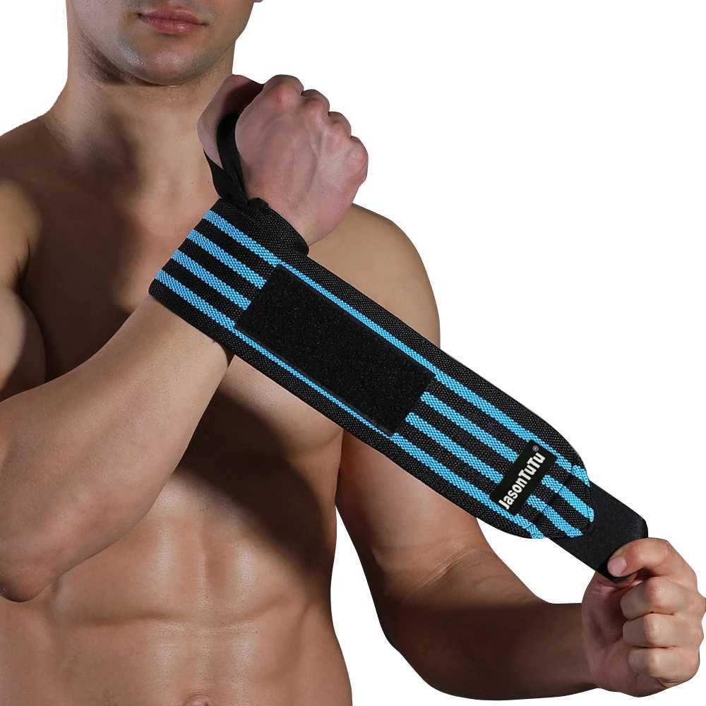 Wrist Support jasontutu Wristband Gym Training Wrist Support Brace Straps Wraps Crossfit Powerlifting Wrist Support Weight Lifting z240913