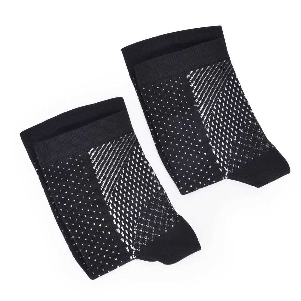 Ankle Brace Infused Compression Sleeve Support for Plantar Fasciitis Sprained Ankle Achilles TendonFatigue Relief Y240913