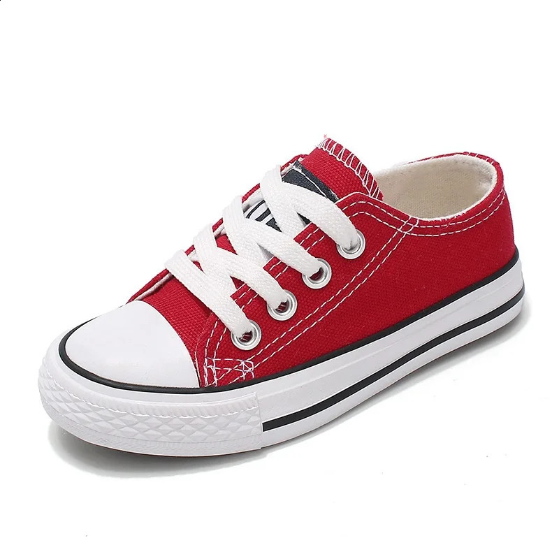 Kids Canvas Sneakers for Toddler Sport Casual Shoes Fashion Breathable Children Flats Canvas Shoes Boys Girls Loafers 250319