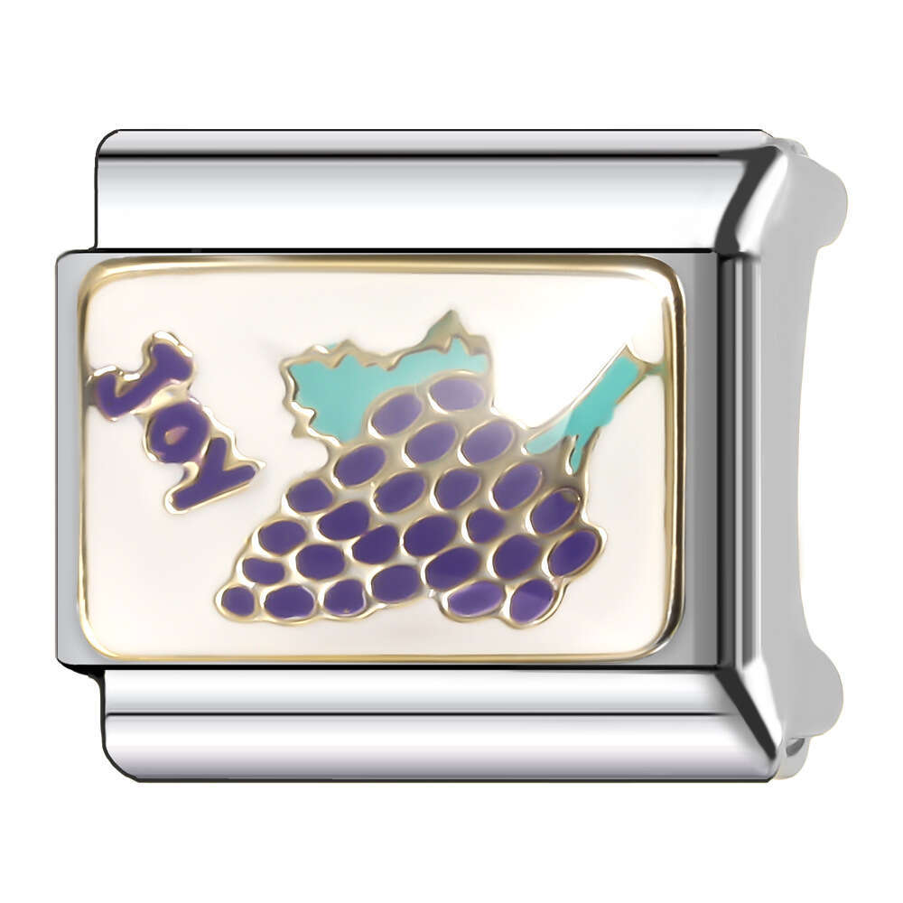 2024 Women's Gift Fit 9mm Stainless Steel Italian Charms Bracelet Links Beads Bracelet DIY Enameld Hand Decoration Italian Style Classic Pattern