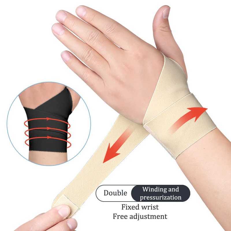 Wrist Support Magnetic Therapy Wrist Gel Tendinitis Brace Silicone Thumb Glove Support Corrector Right Left Hand Arthritis Pain Relief z240913