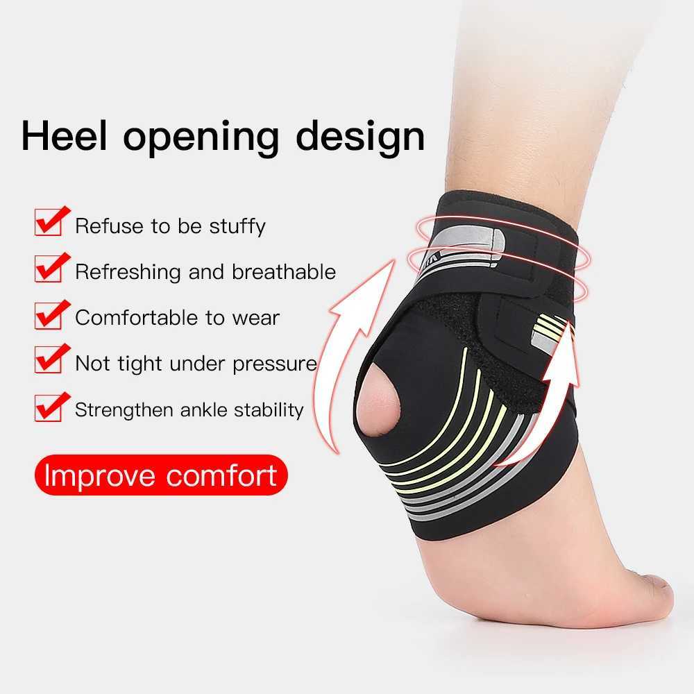 1 Pc Adjustable Compression Ankle Support Men Women Strong Ankle Brace Sports Protection Y240913