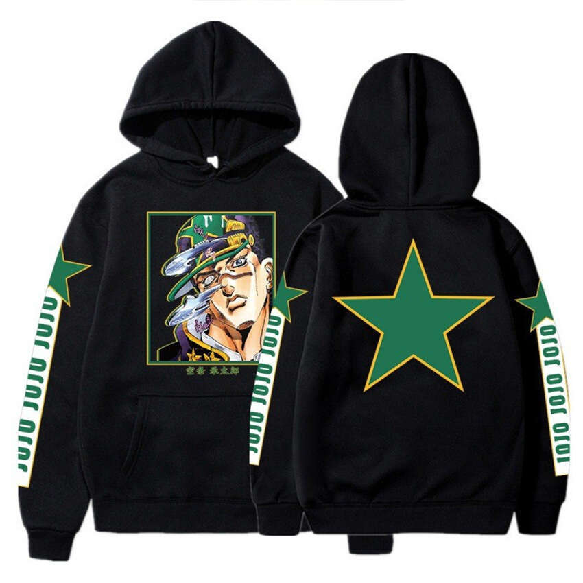 New Cross-Border Anime Wonderful Adventure Cartoon Printing Hoodie Fashion Brand Loose Hoodie Men