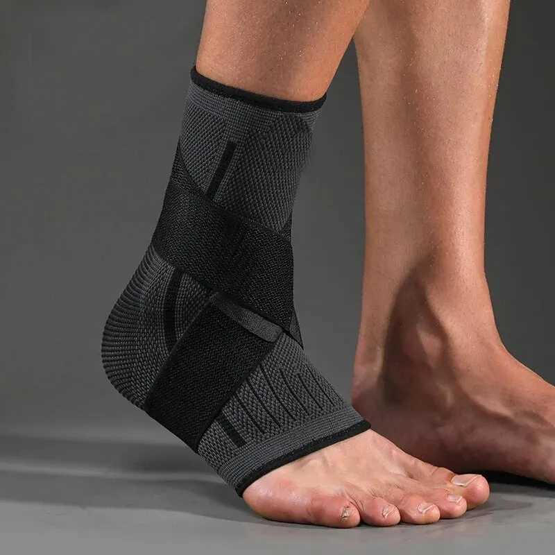 Adjustable Compression Ankle Support Men Women Running Hiking Basketball Ankle Brace Sports Protection Y240913