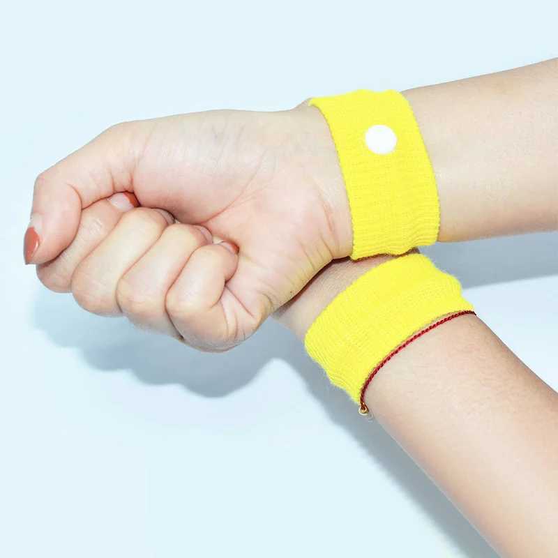 Wrist Support 1~10PCS New Anti-Nausea Bands 100% Natural Travel Motion Morning Sickness Relief Set Of 2 Acupressure Wristband Wrist Support z240913