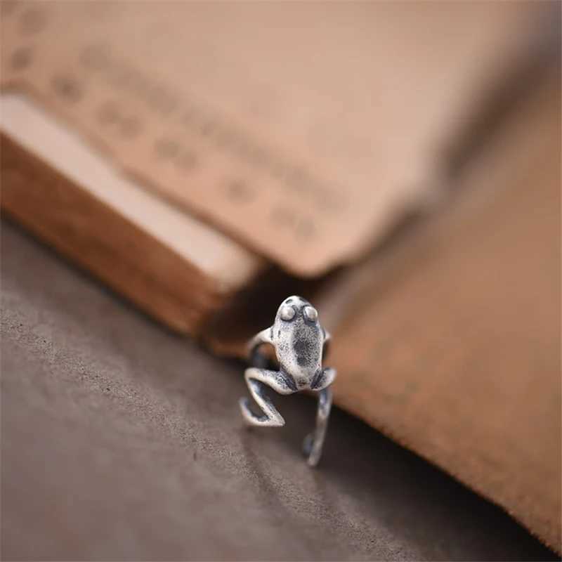 YIZIZAI 925 Sterling Silver Realistic Animal Frog Ear Cuffs For Women Men No Piercing Fake Cartilage Earrings Ear Bone Clip StudX240913