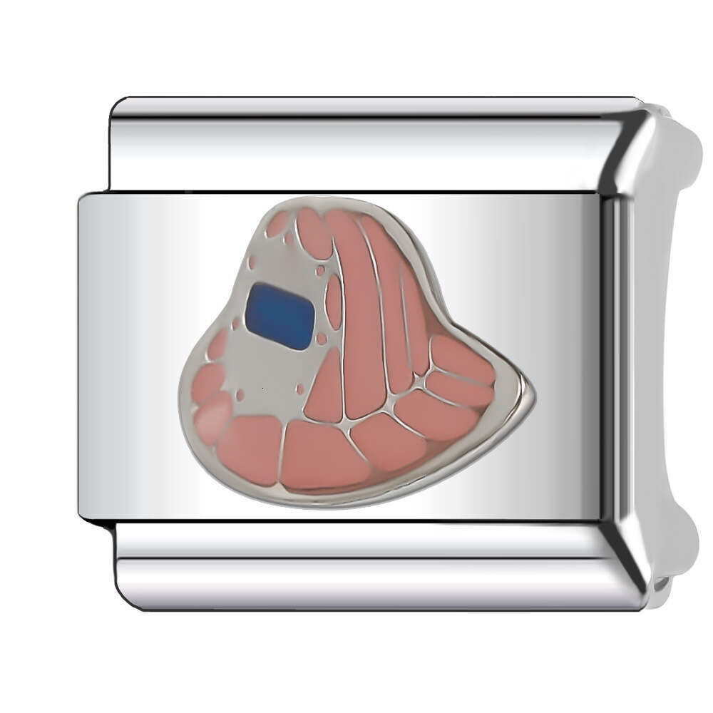 New Women's Gift beautiful hats Bead Italian Charms Links Bangle Beads Fit 9mm Stainless Steel Bracelet Making DIY For Women Fashion Jewelry