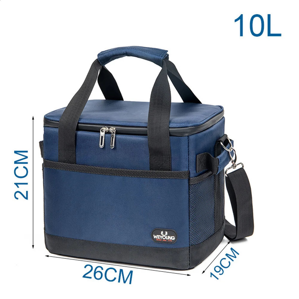 Portable picnic bag made of Oxford cloth easy to carry with thermal insulation thickness and leak proof Outdoor product 240910