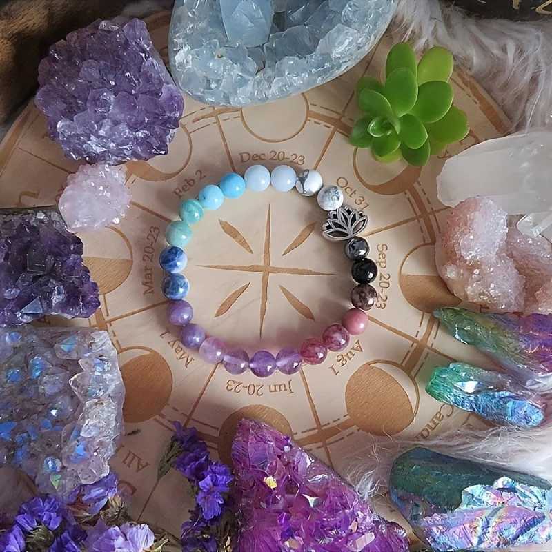 1 piece/Anxiety Relief Confirmation Bead Stretching Bracelet for Spiritual Peace Treatment Tranquility Self Love Tranquility Jewelry W240913