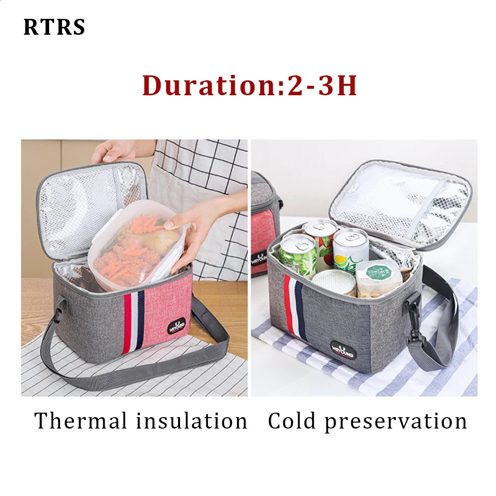 Waterproof portable camping bag heat capacity large cooler shoulder Nauture Hike lunch ice wild box outdoor handbag 240910