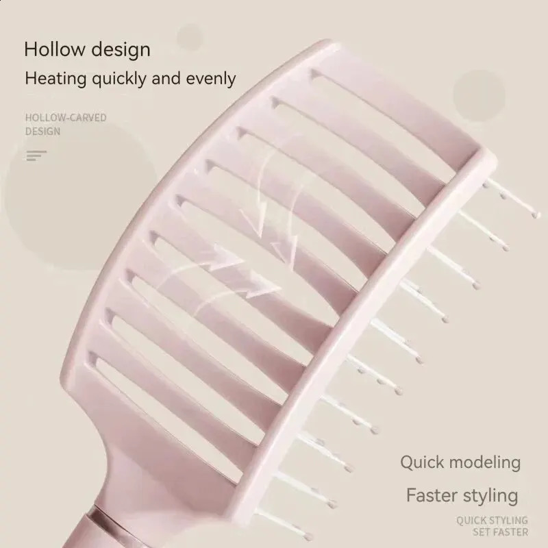 Hairbrush Air Cushion Comb Fluffy AntiHair Loss Massage Hair Brush For All Types Long Thick Thin Curly Natural 240911
