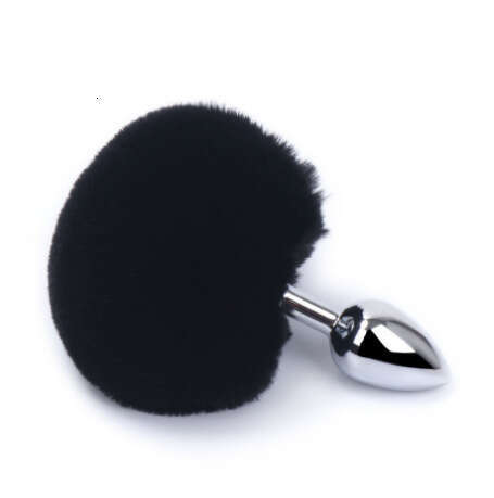 Fox Rabbit Tail Hairball Anal Plug Rear Court Female Metal Anal Plug Expanded Anal SM Alternative Sex Toy Sex Products