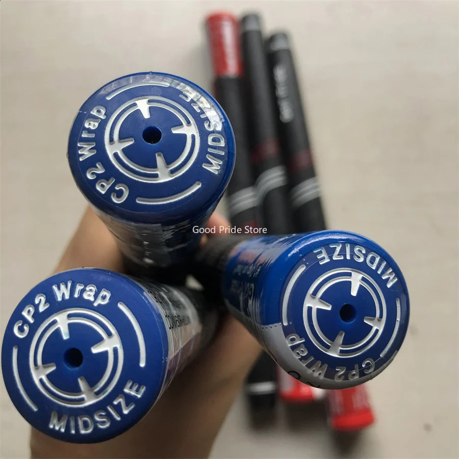 13pcs/lot Wood Golf Club Grip Golf Grip 10pcs CP Two Wrap/Pro Rubber Standard/Midsize Iron/Fairway Golf Putter Grip 240907