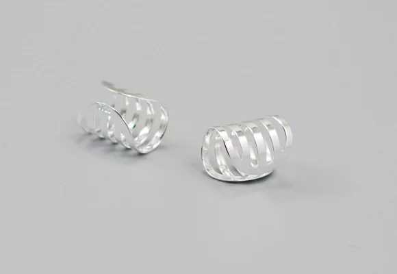 REETI 925 Sterling Silver Clip on Earrings Ear Cuff For Women Girl Lady Without Piercing Earring Jewelry non piercing earringX240913