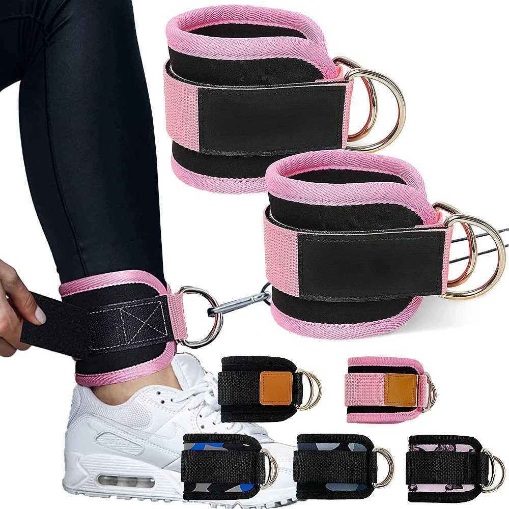 Ankle Strap for Cable Machines Padded Gym Cuff for Ankle Protector Gym Sports Training Equipment Fitness Supplies Ankle Buckle Y240913