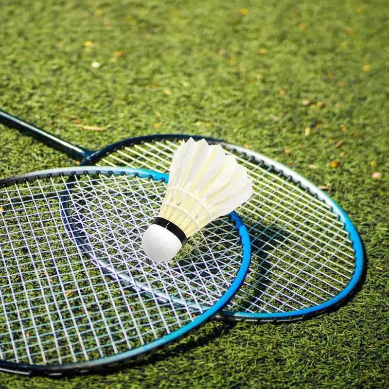 12pcs Kawasaki Badminton Shuttlecock King GooseFeather Badminton Shuttlecock Training Sports Speed Training Badminton Balls Y240912