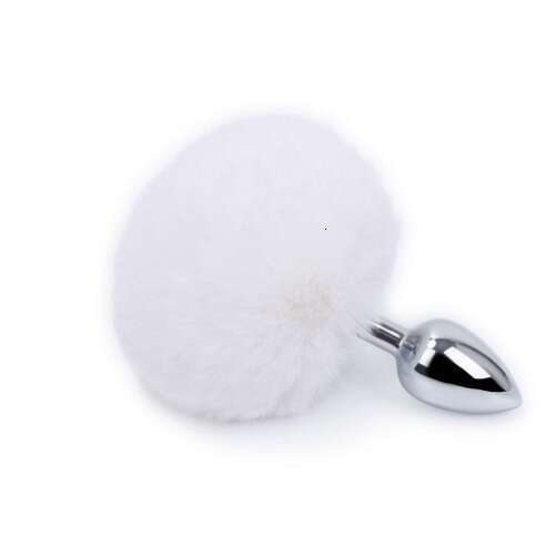 Fox Rabbit Tail Hairball Anal Plug Rear Court Female Metal Anal Plug Expanded Anal SM Alternative Sex Toy Sex Products