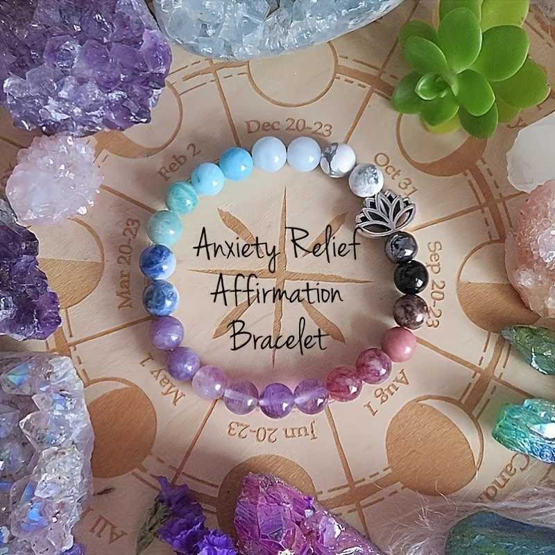 1 piece/Anxiety Relief Confirmation Bead Stretching Bracelet for Spiritual Peace Treatment Tranquility Self Love Tranquility Jewelry W240913