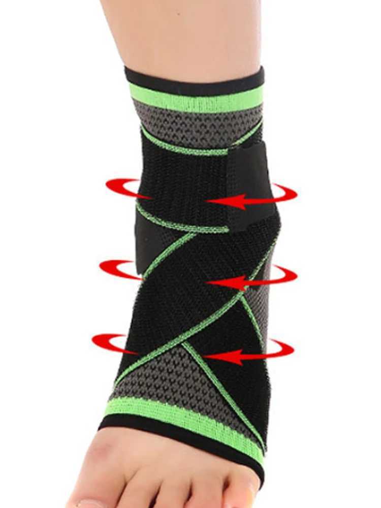 1PCS Men Sports Strap Guards Ankle Protectors Basketball Outdoor Climbing Protector Ankles Support Brace Badminton Gym Fitness Y240913