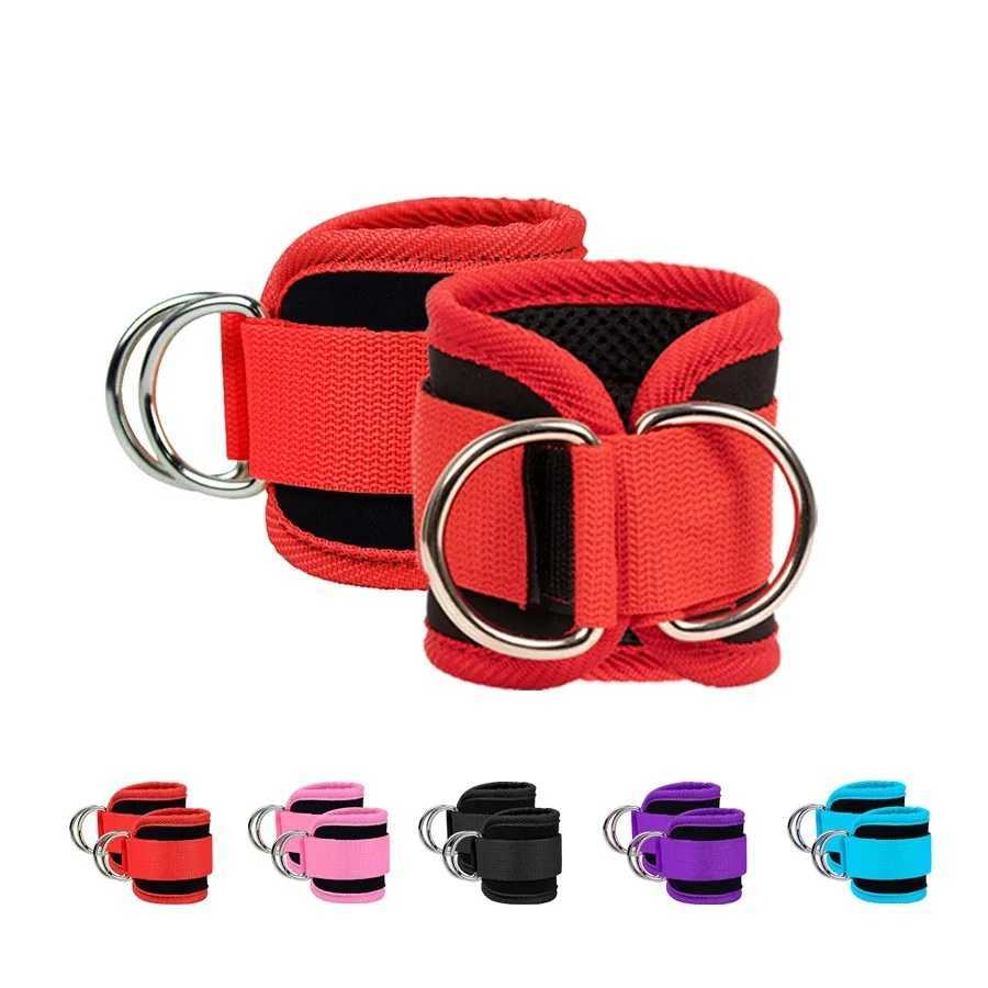 2PCS Ankle Straps for Cable Machines Padded Ankle Cuffs for Leg Exercise WorkoutsFully Adjustable and Breathable Ankle Cuffs Y240913