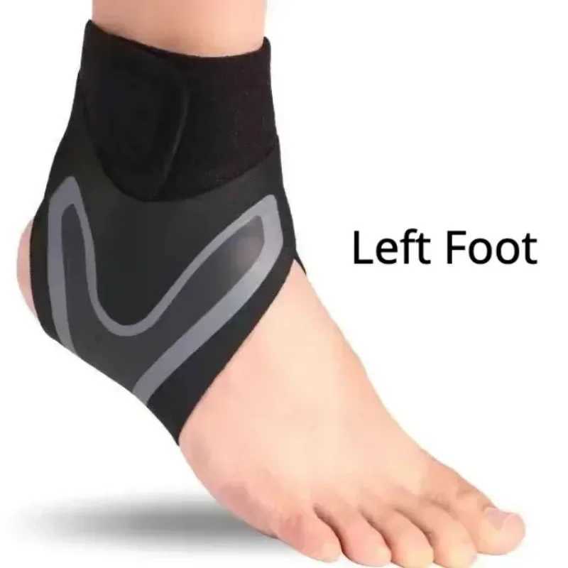 Ankle Brace Adjustable Compression Ankle Support Elastic Ankle Guard Pain Relief Strap Basketball Brace Support Y240913
