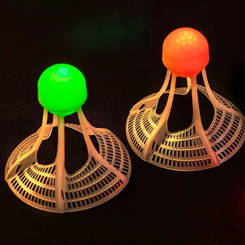 Luminous LED Badminton Lighting Balls Foam Head Luminous Shuttlecock Glowing Colorful Lighting Badminton Outdoor Game Y240912