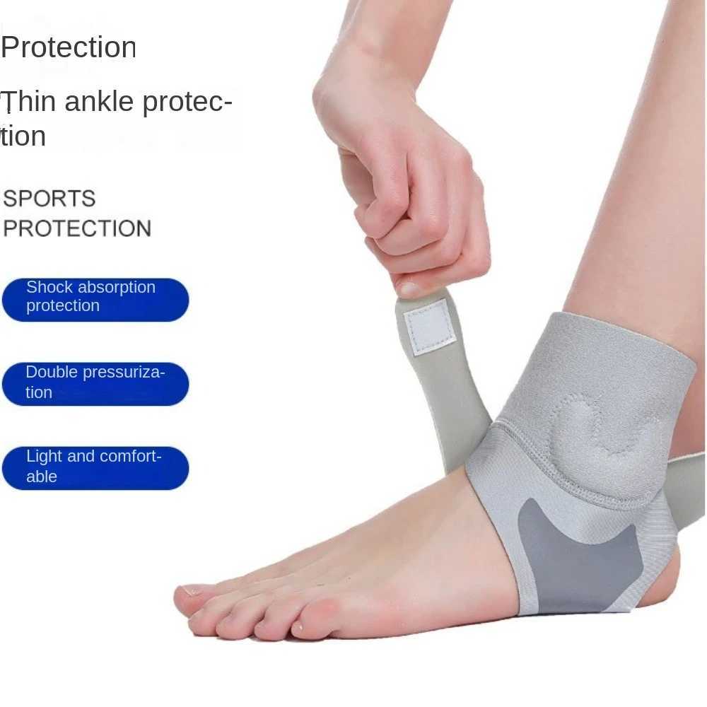 Adjustable Ankle Support Brace Elastic Anti-Sprain Compression Ankle Strap Guard Stabilizer Sports Ankle Protector Basketball Y240913