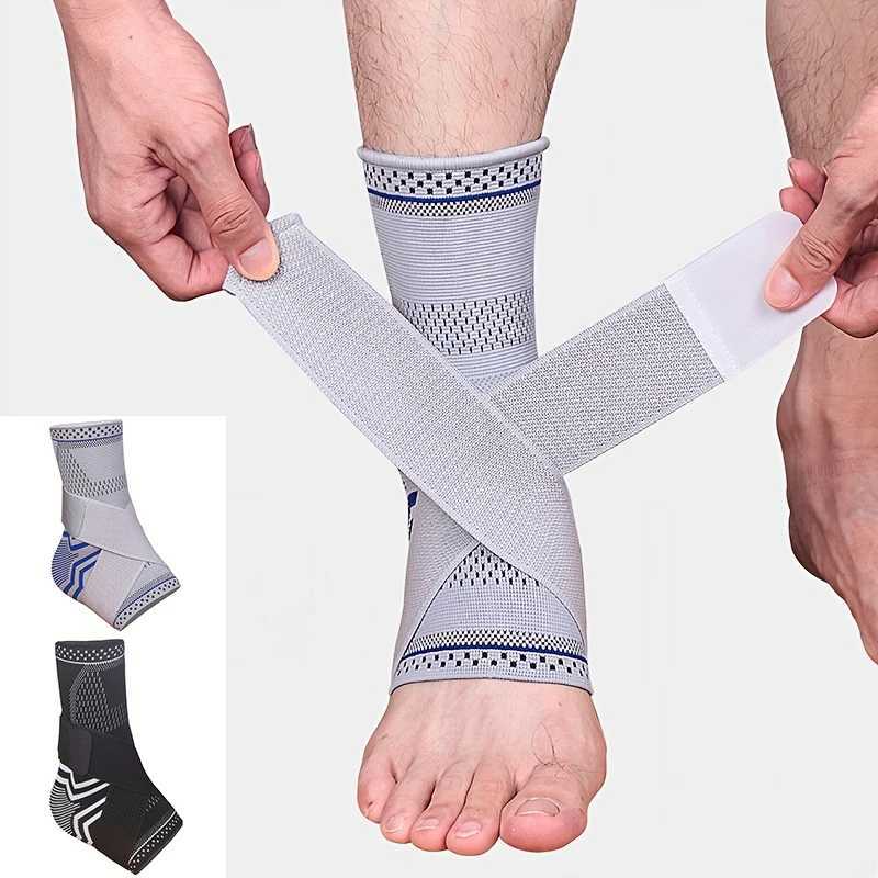 Ankle Brace Adjustable Compression Ankle Support Men Women Strong Ankle Brace Sports Protection Stabilize Ligaments-Eases S Y240913