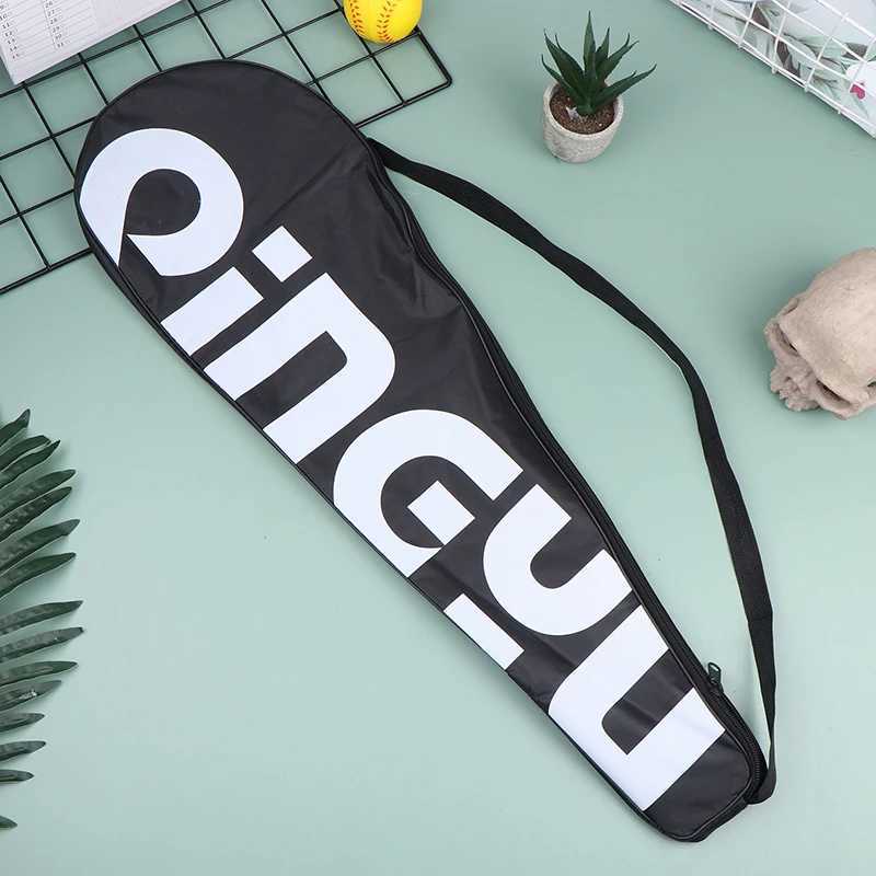 Badminton Rackets Bag Racquet Pouch One-shoulder Large Capacity Sport Supplies Protective Cover Portable Sports Bag Y240912