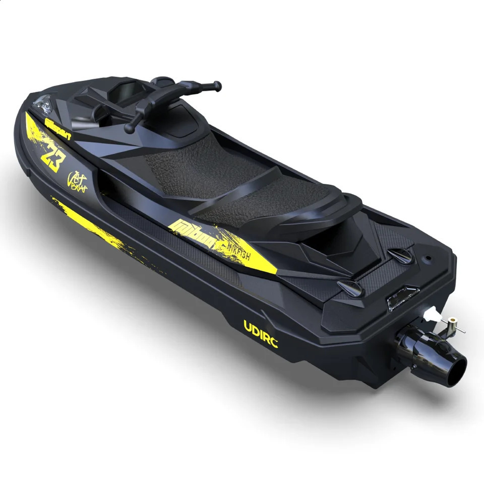 UDIRC UDI023UDI023PRO 2.4G BrushedBrushless Jet Spray RC Boat Speedboat Waterproof Self-Righting LED Lights RTR Vehicles Mode 240906