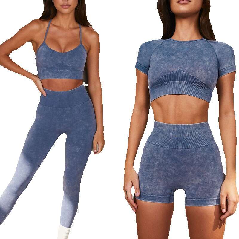 Autumn and Winter Tight Fitting Sports Bra Top Seamless Pants Fitness Long Sleeved Yoga Suit Set Designer Workout Clothe Woman Workout Clothe Yoga Clo