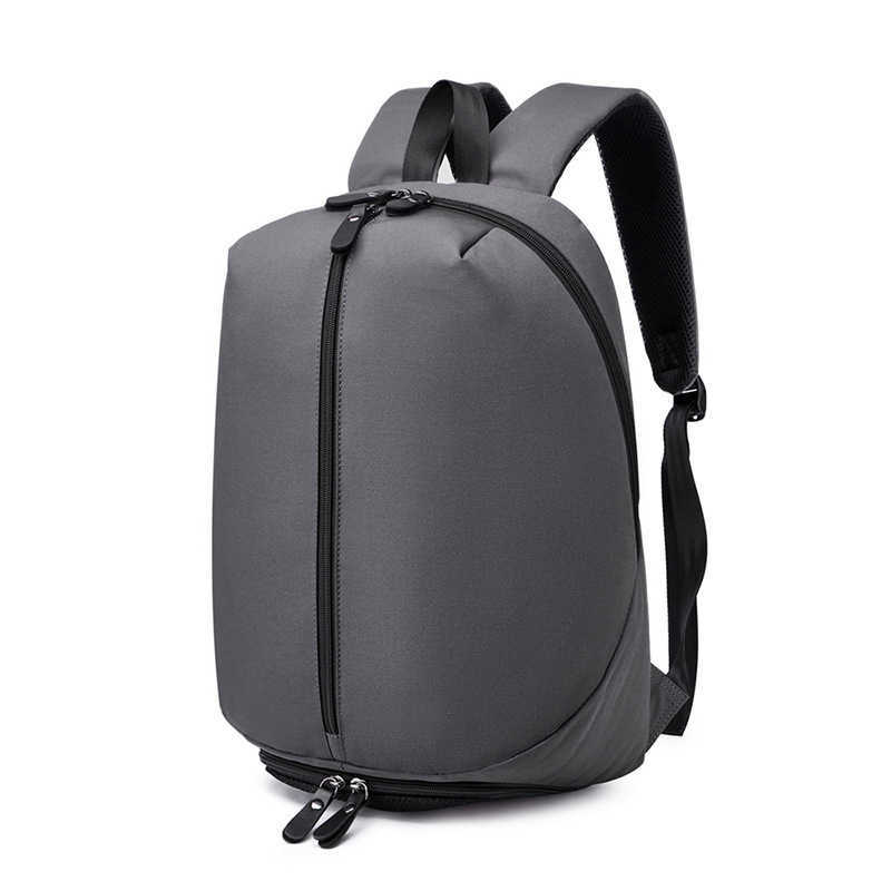 Waterproof trendy men's backpack vertical square fitness backpack outdoor Luggage Backpack 240915