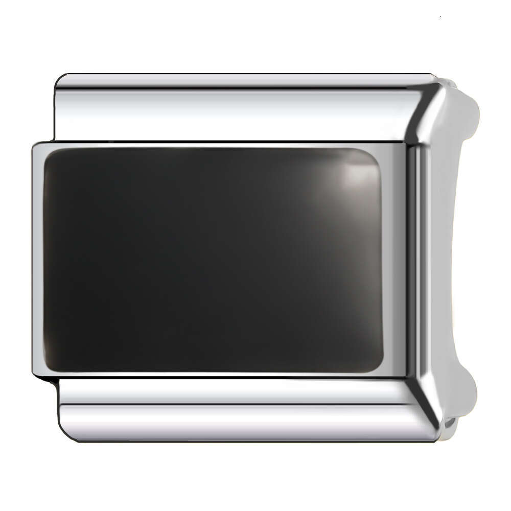 New Women's Gift colour Bead Italian Charms Links Bangle Beads Fit 9mm Stainless Steel Bracelet Making DIY For Women Fashion Jewelry