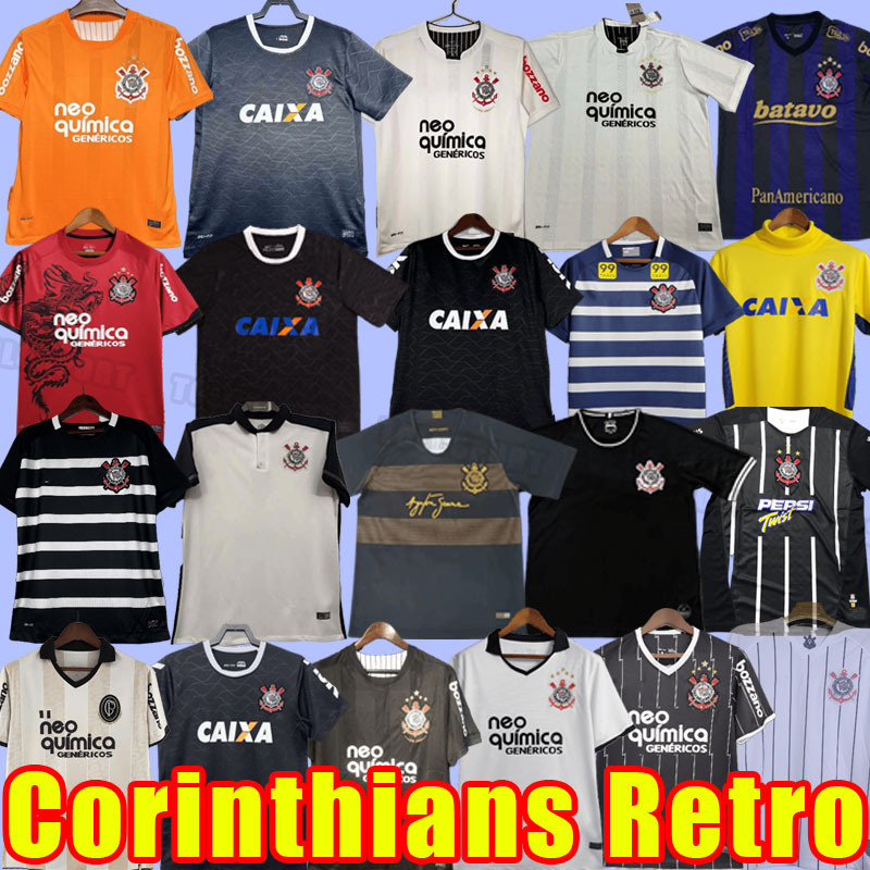 CoRiNtHiAn Soccer Jerseys retro anniversary Paulista 2008 2009 2010 2011 2012 home Men Uniforms CoRiNtHiAn classic football shirt 04 13 14 15 16 17 18 19 20