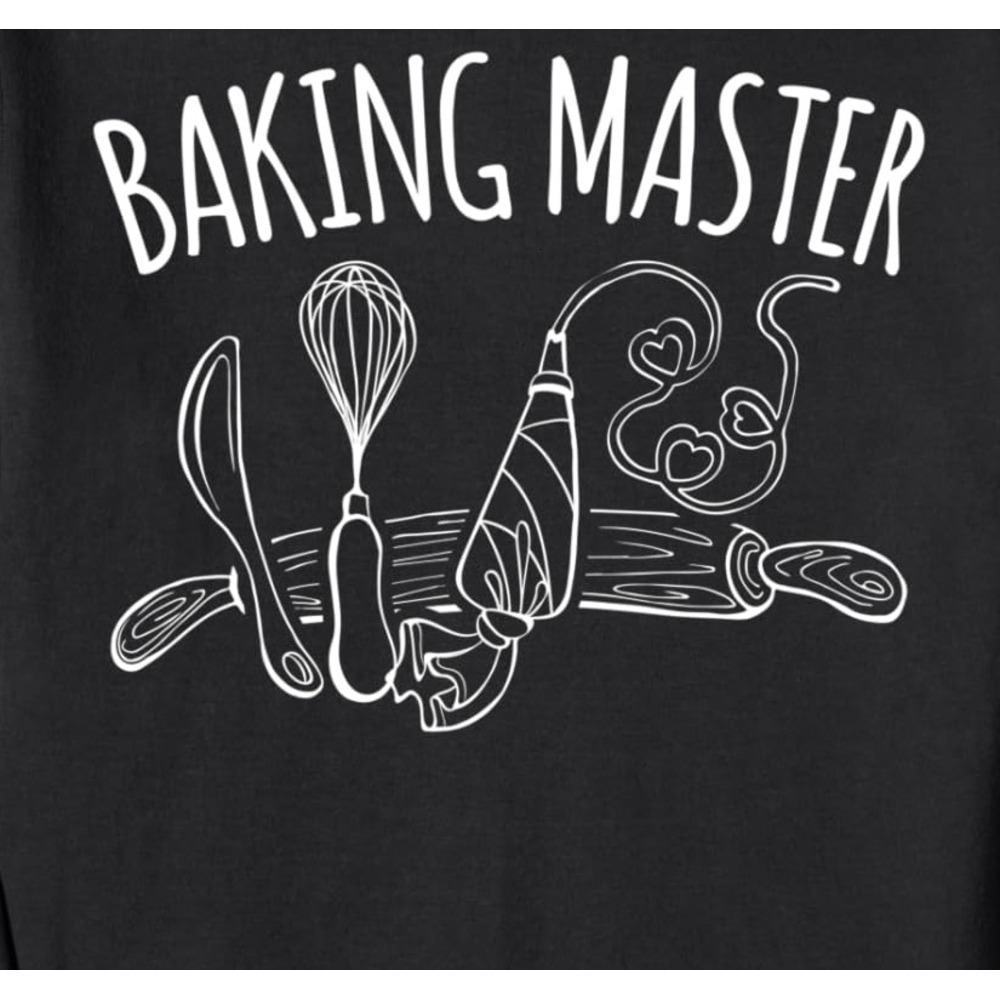 Long Sleeve Shirts for Men sweatshirt Funny Gift Idea For Bakers, Baking Master Gift Sweatshirt Tee Streetwear Casual tops clothes