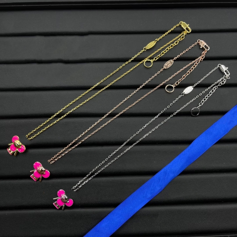 Collier de créateur pour femmes titane en acier pendentif collier bijoux accessoire coeur de mariage collier de haute qualité cadeau de Noël de h