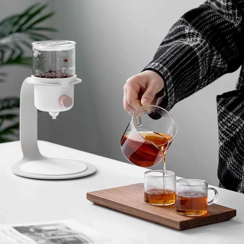 Luxury Kung Fu Teapot Home Suction Teapot Coffee Cold Drink Teapot Making Artwork Gaiwan Pu Erh Kettle X24091310