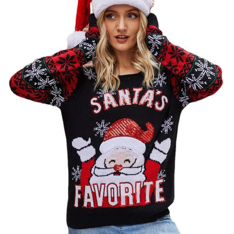 Womens Snowman Sweater Christmas Pants